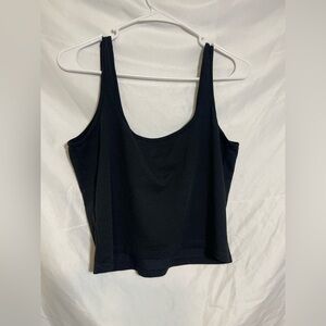 Hollister Black Ribbed Tank Top